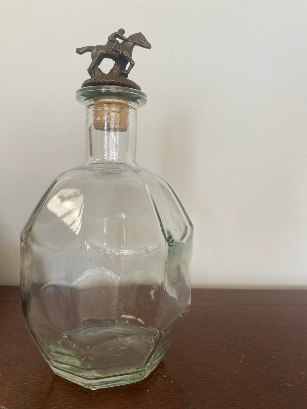 Vintage Pre-1999 Blanton's Empty 375ml Bottle - Bare Glass & Letterless Stopper - Picture 12 of 13